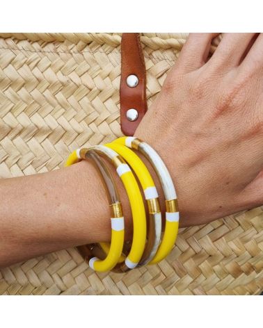 bracelet corne lemon