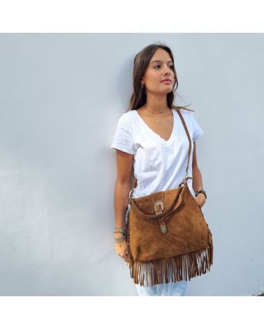 sac franges daim Janis