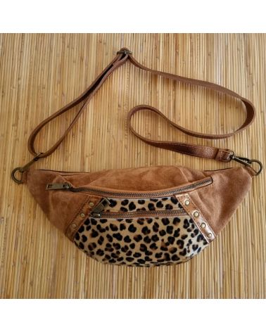 sac banane leopard