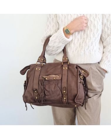 sac esprit vintage taupe