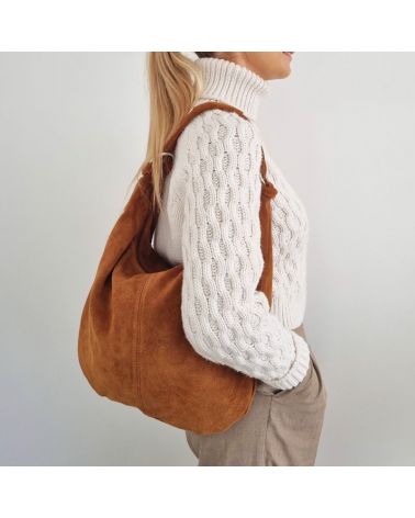 sac daim hobo camel