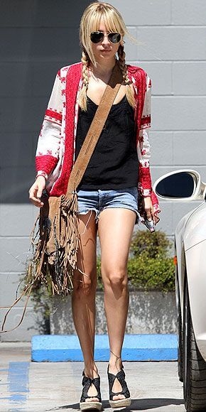 nicole richie sac franges